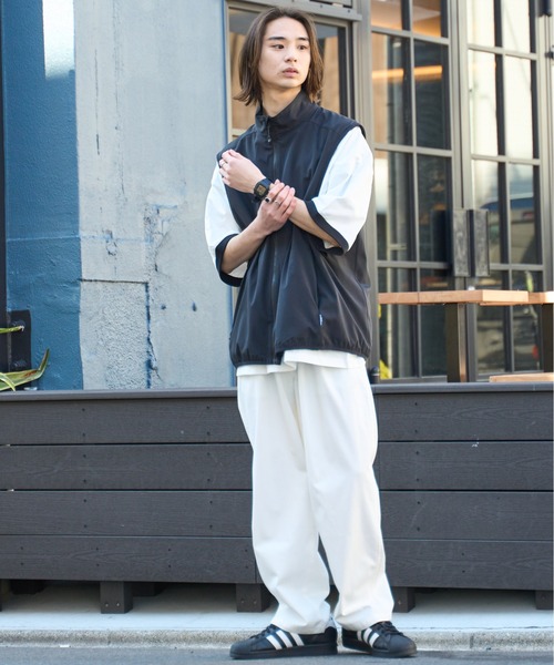 【完売品】19SO 24/7 ワイドチノパンツ ホワイト Lサイズ 19SO 24/7 ワイドチノパンツ ホワイト Lサイズ