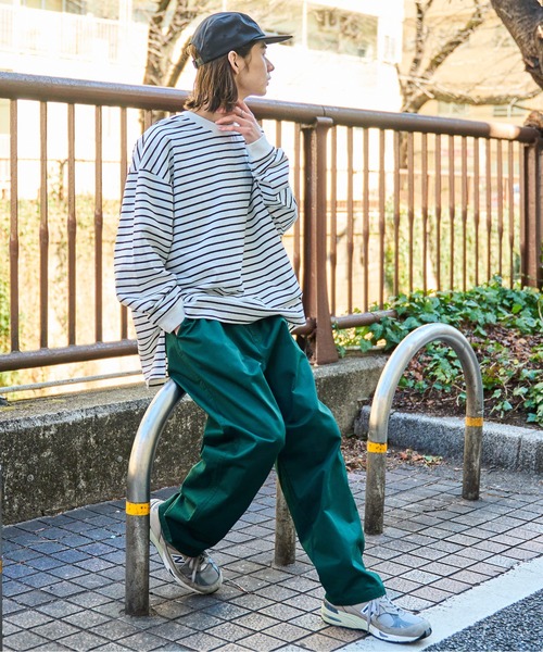 ウィズ whiz ドローコード付き チノパンツ ベージュ M