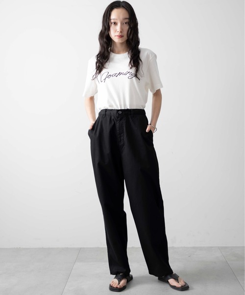 WEGO（ウィゴー）の「WEGO/【XSサイズ展開】チノイージーワイドパンツ（チノパンツ・メンズ・ダークグリーン/ホワイト/ベージュ/ブラック・MEDIUM/LARGE/SMALL/X-SMALL）」の22枚目の写真