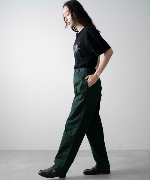 WEGO（ウィゴー）の「WEGO/【XSサイズ展開】チノイージーワイドパンツ（チノパンツ・メンズ・ダークグリーン/ホワイト/ベージュ/ブラック・MEDIUM/LARGE/SMALL/X-SMALL）」の12枚目の写真