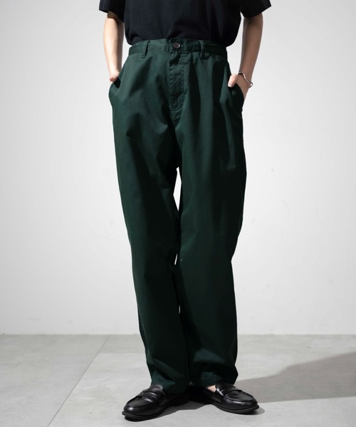 WEGO（ウィゴー）の「WEGO/【XSサイズ展開】チノイージーワイドパンツ（チノパンツ・メンズ・ダークグリーン/ホワイト/ベージュ/ブラック・MEDIUM/LARGE/SMALL/X-SMALL）」の18枚目の写真