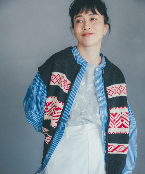 studio CLIP（スタディオクリップ）の「《days》アソートバンドシャツ（シャツ/ブラウス・レディース・その他3/その他2/その他1/ブラウン・FREE）」の9枚目の写真