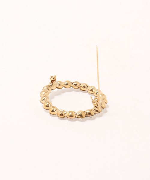 NOLLEY’S（ノーリーズ）の「キラサークルブローチ（ブローチ/コサージュ・レディース・クリア・FREE）」の5枚目の写真