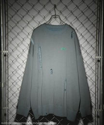 JEANASIS | 【アニメ『ジョジョ奇妙な冒険 ストーンオーシャン』×JEANASIS】ダメージニット/985167(ニット/セーター)