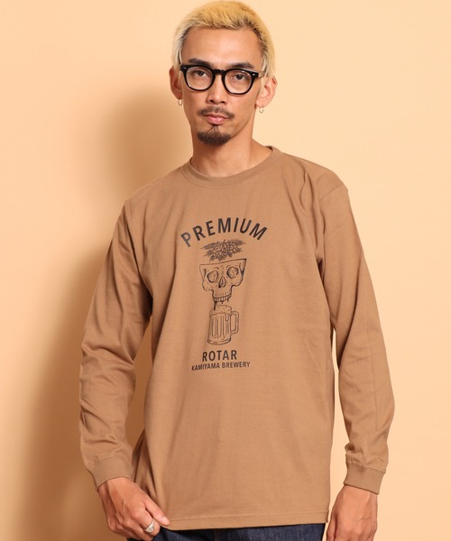 ROTAR(ローター)の「PREMIUM LS Tee(Tシャツ/カットソー・メンズ・ホワイト/ブラック/ベージュ系その他・SMALL/MEDIUM/LARGE/X-LARGE)」の3枚目の写真