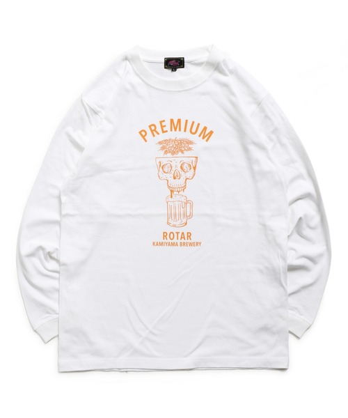 ROTAR(ローター)の「PREMIUM LS Tee(Tシャツ/カットソー・メンズ・ホワイト/ブラック/ベージュ系その他・SMALL/MEDIUM/LARGE/X-LARGE)」の5枚目の写真