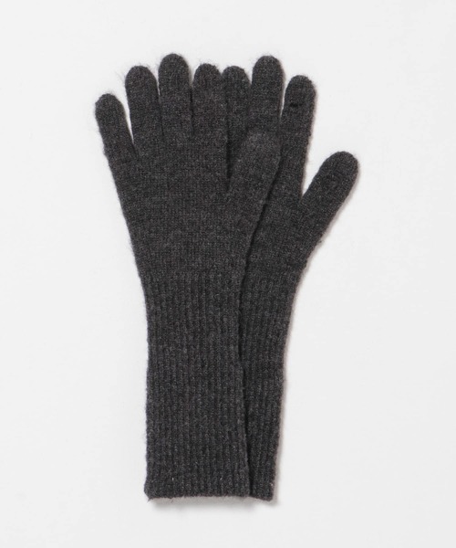 SMELLY（スメリー）の「ホールタッチロンググローブ（手袋・レディース・ベージュ/アイボリー/ブラック・-）」の21枚目の写真