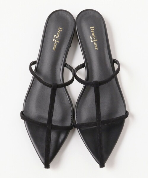 Demi-Luxe BEAMS(デミルクス ビームス)の「ポインテッド ヌードサンダル .M(サンダル・レディース・ブラック/ブラウン・36/37/38)」の13枚目の写真