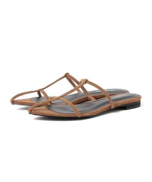 Demi-Luxe BEAMS(デミルクス ビームス)の「ポインテッド ヌードサンダル .M(サンダル・レディース・ブラック/ブラウン/ブラウン系その他2・36/37/38)」の21枚目の写真