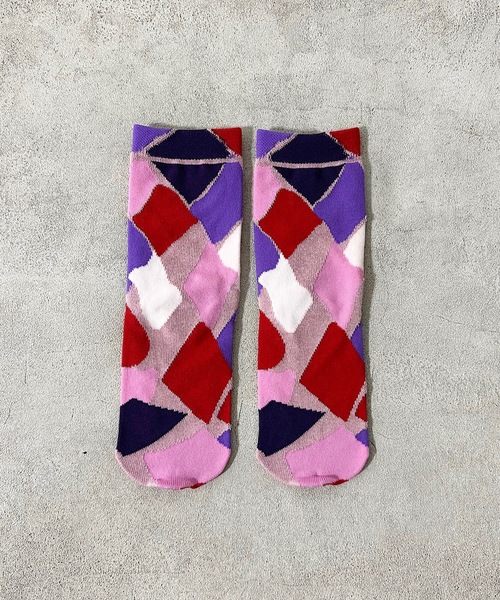 MARKEY'S(マーキーズ)の「クルーソックス/kirakira(19~22cm)(ソックス/靴下・キッズ・ピンク/ブラック/ベージュ・M/L)」の3枚目の写真