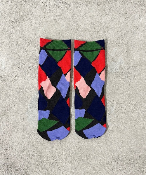 MARKEY'S(マーキーズ)の「クルーソックス/kirakira(19~22cm)(ソックス/靴下・キッズ・ピンク/ブラック/ベージュ・M/L)」の2枚目の写真