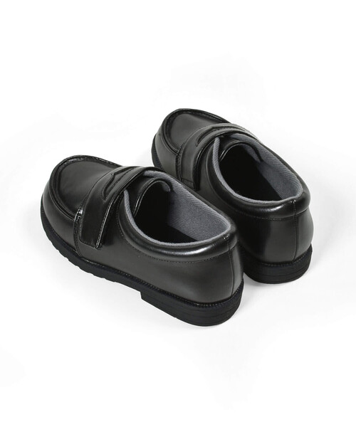 BeBe（ベベ）の「ベルクロローファーシューズ(18~20cm)（ローファー・キッズ・ブラック・20.0cm/19.0cm/18.0cm）」の3枚目の写真