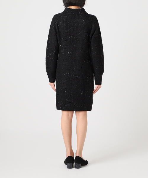 SLOBE IENA（スローブイエナ）の「スパンコールニットミニワンピース（ワンピース・レディース・ブラック・FREE）」の19枚目の写真