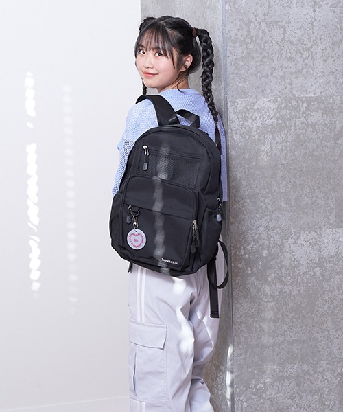 セール】【容量23L】メッシュポケットリュック（バックパック/リュック