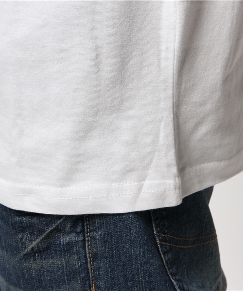 WEGO(ウィゴー)の「WEGO/バーティカルロゴTシャツ(Tシャツ/カットソー・メンズ・ホワイト/ブラック・LARGE/MEDIUM)」の9枚目の写真