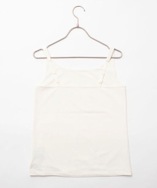 NOLLEY’S Sophi（ノーリーズソフィ）の「吸水速乾アジャスター付タンクトップ（タンクトップ・レディース・ブラック/キナリ・38/36）」の4枚目の写真