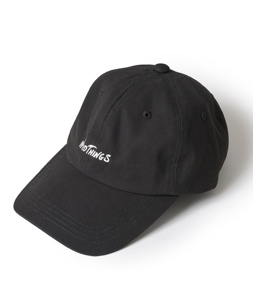 WILD THINGS（ワイルドシングス）の「【WILD THINGS/ワイルドシングス】LOGO CAP / フロントロゴ刺繍キャップ（キャップ・メンズ・ベージュ/グリーン/ブルー/セージグリーン/ブラック・FREE）」の2枚目の写真