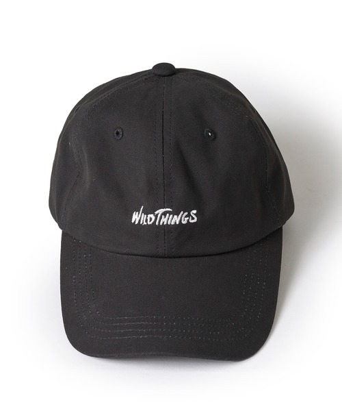 WILD THINGS（ワイルドシングス）の「【WILD THINGS/ワイルドシングス】LOGO CAP / フロントロゴ刺繍キャップ（キャップ・メンズ・ベージュ/グリーン/ブルー/セージグリーン/ブラック・FREE）」の13枚目の写真