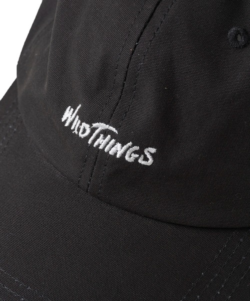 WILD THINGS（ワイルドシングス）の「【WILD THINGS/ワイルドシングス】LOGO CAP / フロントロゴ刺繍キャップ（キャップ・メンズ・ベージュ/グリーン/ブルー/セージグリーン/ブラック・FREE）」の10枚目の写真