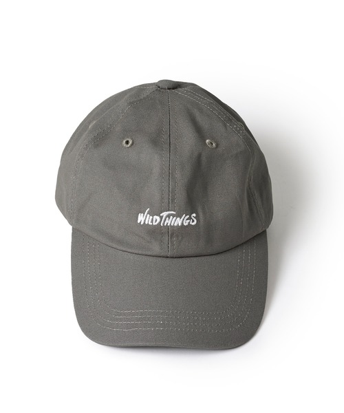 WILD THINGS（ワイルドシングス）の「【WILD THINGS/ワイルドシングス】LOGO CAP / フロントロゴ刺繍キャップ（キャップ・メンズ・ベージュ/グリーン/ブルー/セージグリーン/ブラック・FREE）」の16枚目の写真
