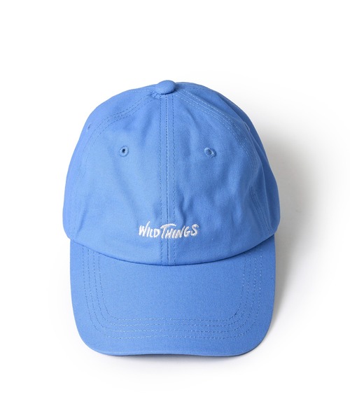 WILD THINGS（ワイルドシングス）の「【WILD THINGS/ワイルドシングス】LOGO CAP / フロントロゴ刺繍キャップ（キャップ・メンズ・ベージュ/グリーン/ブルー/セージグリーン/ブラック・FREE）」の17枚目の写真