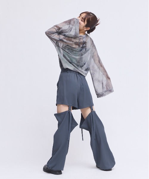 17HR（セブンティーンアワーズ）の「マルチウェイセパレートパンツ（その他パンツ・レディース・ブラック/チャコールグレー/グレー・MEDIUM/SMALL）」の14枚目の写真