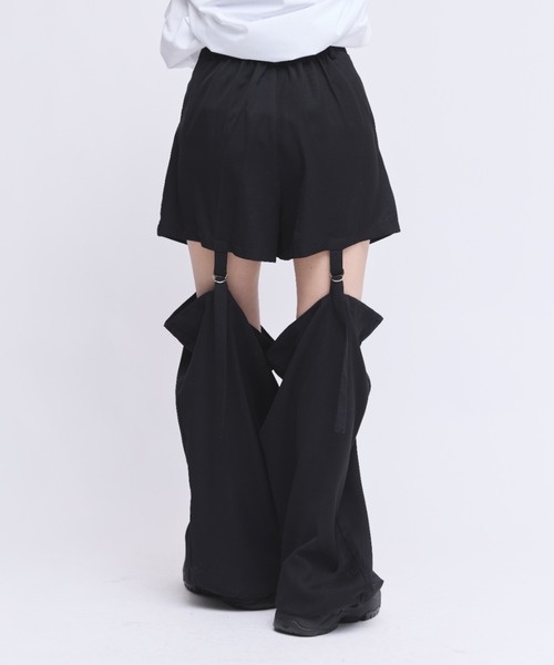 17HR（セブンティーンアワーズ）の「マルチウェイセパレートパンツ（その他パンツ・レディース・ブラック/チャコールグレー/グレー・MEDIUM/SMALL）」の8枚目の写真