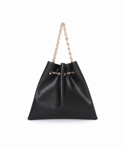 LE TALON（ルタロン）の「LE TALON 3WAYチェーンBAG（ショルダーバッグ・レディース・ブラック/ホワイト・FREE）」の13枚目の写真