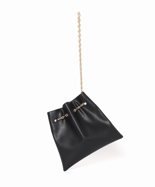 LE TALON（ルタロン）の「LE TALON 3WAYチェーンBAG（ショルダーバッグ・レディース・ブラック/ホワイト・FREE）」の14枚目の写真