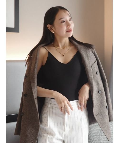 styling/(スタイリング)の「FRUIT OF THE LOOM × styling/(Tシャツ/カットソー・レディース・キャメル/ホワイト/カーキ/ブラック・1/0)」の9枚目の写真