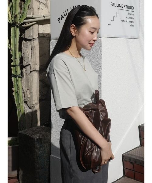 styling/(スタイリング)の「FRUIT OF THE LOOM × styling/(Tシャツ/カットソー・レディース・キャメル/ホワイト/カーキ/ブラック・1/0)」の7枚目の写真