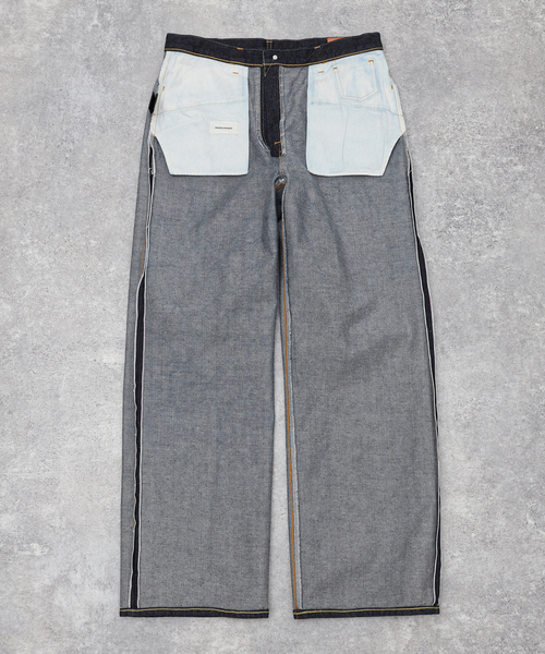 EDIFICE(エディフィス)の「【MARKAWARE / マーカウェア】WIDE STRAIGHT DENIM(デニムパンツ・メンズ・ネイビー・2/3)」の16枚目の写真