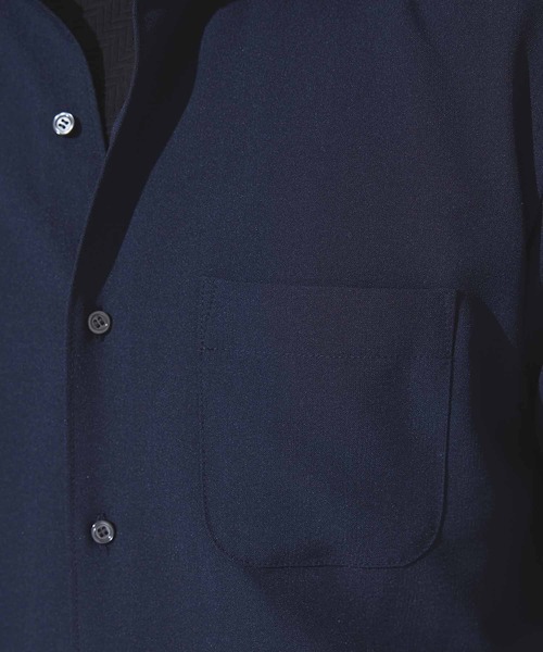 UNION STATION（ユニオンステーション）の「ストレッチカチオンレギュラーカラーシャツ（シャツ/ブラウス・メンズ・ベージュ/ネイビー/ブルー/グリーン・LL/M/L）」の9枚目の写真