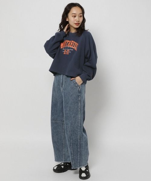 niko and…【新品】be with M Misayo立体ロゴプルオーバー