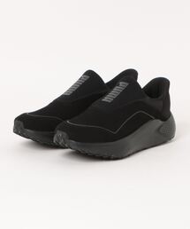 PUMA プーマ SOFTRIDE PRO WIDE EASY SLIP ON SOFTRIDE PRO ワイド イージー スリップオン 379839 ABC-MART限定 01BLACK/F.GRAY
