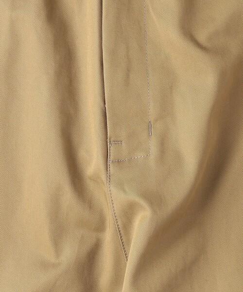 MONKEY TIME（モンキータイム）の「＜SAGE NATION＞ ボックス プリーツ トラウザーズ（チノパンツ・メンズ・ベージュ・M/S）」の8枚目の写真