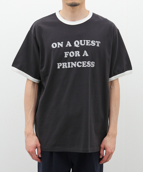 LENO(リノ)の「【LENO / リノ】SMU RINGER T-SHIRT(Tシャツ/カットソー・メンズ・ホワイト系その他/ブラック・LARGE/MEDIUM)」の2枚目の写真