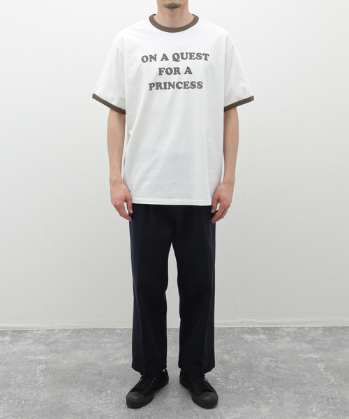 LENO(リノ)の「【LENO / リノ】SMU RINGER T-SHIRT(Tシャツ/カットソー・メンズ・ホワイト系その他/ブラック・LARGE/MEDIUM)」の3枚目の写真