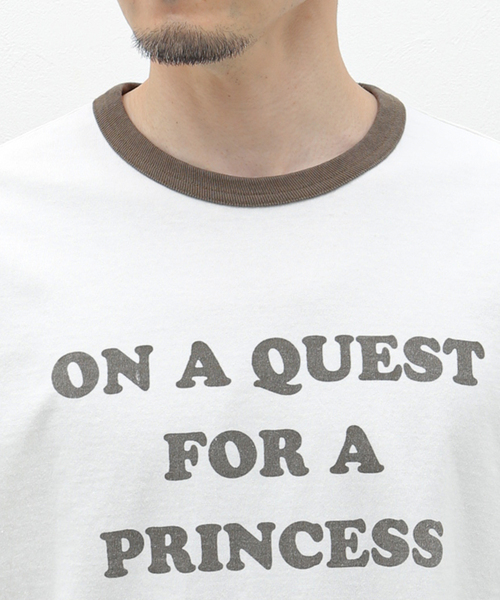 LENO(リノ)の「【LENO / リノ】SMU RINGER T-SHIRT(Tシャツ/カットソー・メンズ・ホワイト系その他/ブラック・LARGE/MEDIUM)」の7枚目の写真