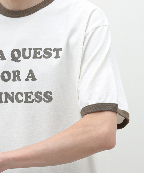 LENO(リノ)の「【LENO / リノ】SMU RINGER T-SHIRT(Tシャツ/カットソー・メンズ・ホワイト系その他/ブラック・LARGE/MEDIUM)」の10枚目の写真