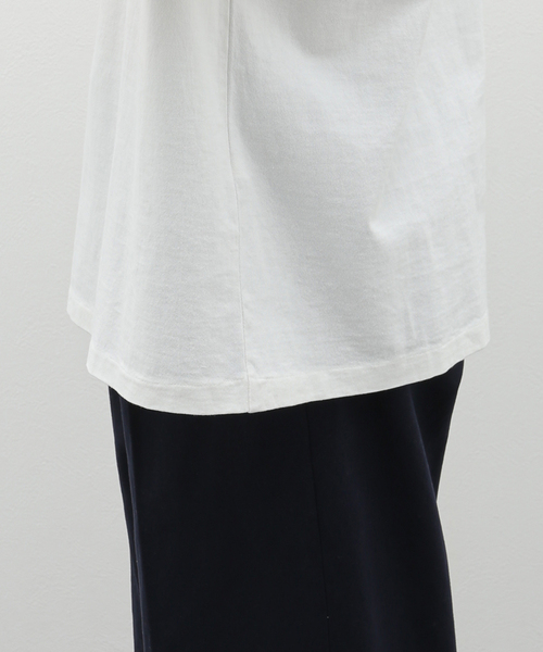 LENO(リノ)の「【LENO / リノ】SMU RINGER T-SHIRT(Tシャツ/カットソー・メンズ・ホワイト系その他/ブラック・LARGE/MEDIUM)」の12枚目の写真