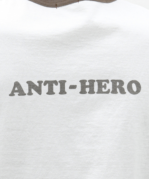 LENO(リノ)の「【LENO / リノ】SMU RINGER T-SHIRT(Tシャツ/カットソー・メンズ・ホワイト系その他/ブラック・LARGE/MEDIUM)」の13枚目の写真