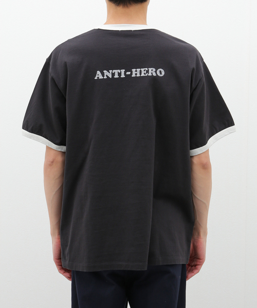 LENO(リノ)の「【LENO / リノ】SMU RINGER T-SHIRT(Tシャツ/カットソー・メンズ・ホワイト系その他/ブラック・LARGE/MEDIUM)」の14枚目の写真