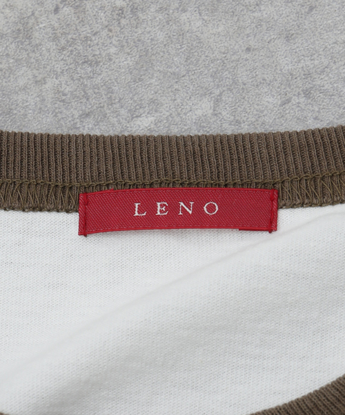 LENO(リノ)の「【LENO / リノ】SMU RINGER T-SHIRT(Tシャツ/カットソー・メンズ・ホワイト系その他/ブラック・LARGE/MEDIUM)」の15枚目の写真