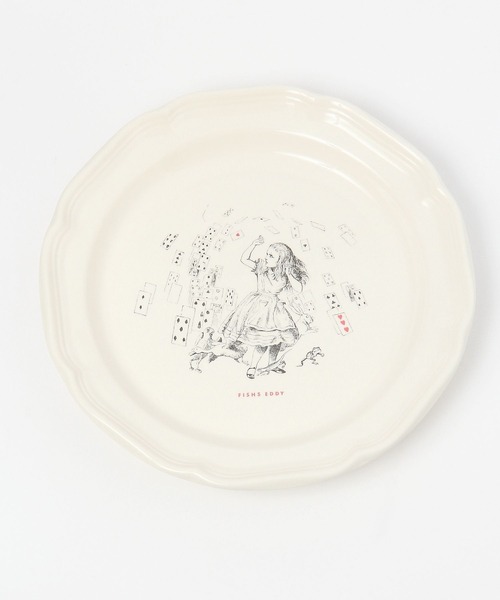 ウキノコSHOPさん専売】FISHS EDDY 皿 未使用品 ウキノコSHOPさん専売
