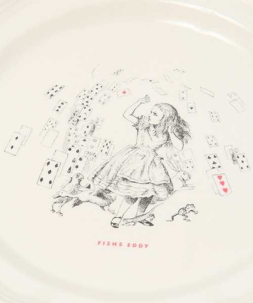 Fishs Eddy(フィッシュエディ)]アリスプレートL/直径27.5cm