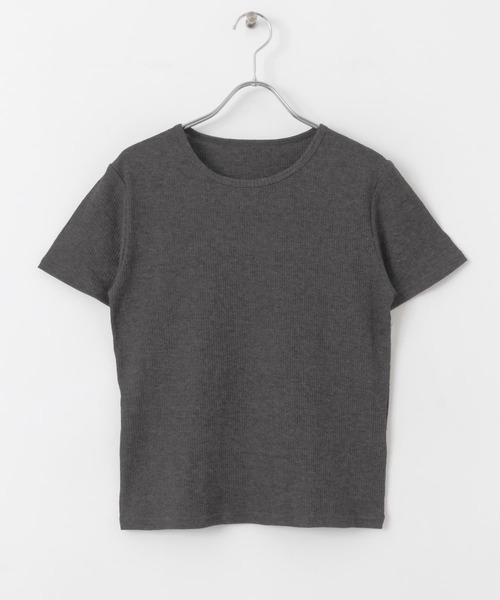 URBAN RESEARCH Sonny Label(アーバンリサーチサニーレーベル)の「スラブベーシックTシャツ(Tシャツ/カットソー・レディース・オフホワイト/チャコールグレー/ブルー/ライトピンク・FREE)」の8枚目の写真