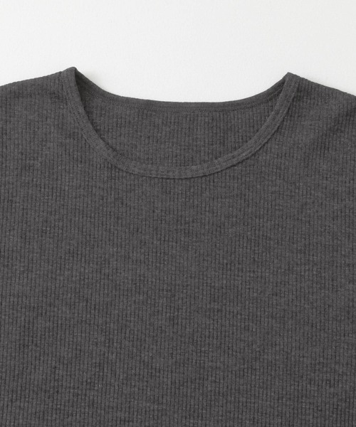 URBAN RESEARCH Sonny Label(アーバンリサーチサニーレーベル)の「スラブベーシックTシャツ(Tシャツ/カットソー・レディース・オフホワイト/チャコールグレー/ブルー/ライトピンク・FREE)」の18枚目の写真