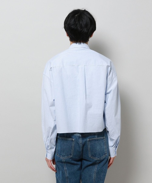 ALAND(エーランド)の「3.3 Field Trip/ショートストライプシャツ 2117898(シャツ/ブラウス・メンズ・グレー/ライトブルー・FREE)」の12枚目の写真