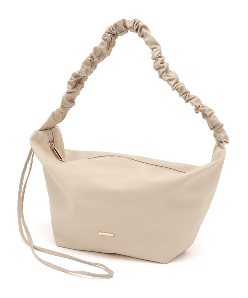 saloon(サルーン)の「SALOON(サルーン)/ アソートギャザーショルダ-バッグ(ショルダーバッグ・レディース・ブラック系その他/アイボリー/ブラック/ライトベージュ/ライトグリーン・FREE)」の2枚目の写真